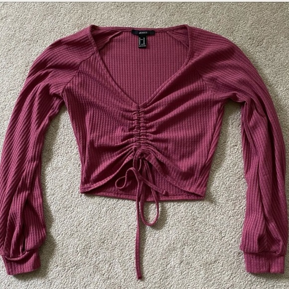 Forever 21 Tops - ✨(3 for $15)Scrunched Long Sleeve Top✨